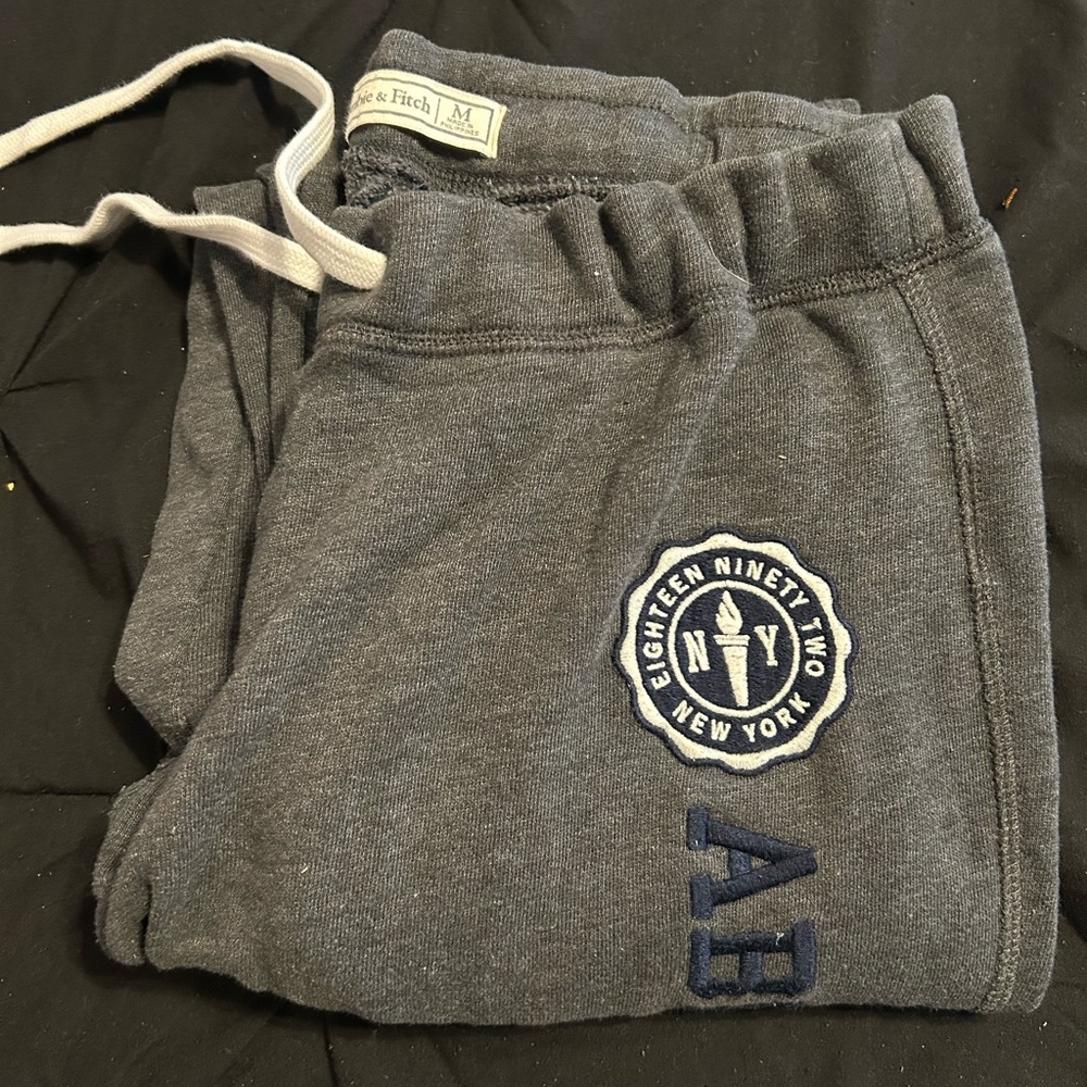 Abercrombie & Fitch Kids Charcoal Joggers